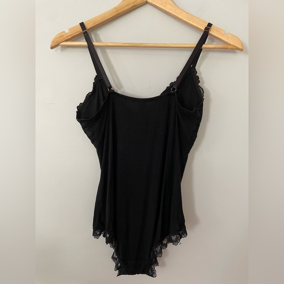 2/$20 Marilyn Monroe Black Bodysuit size small - Picture 4 of 6